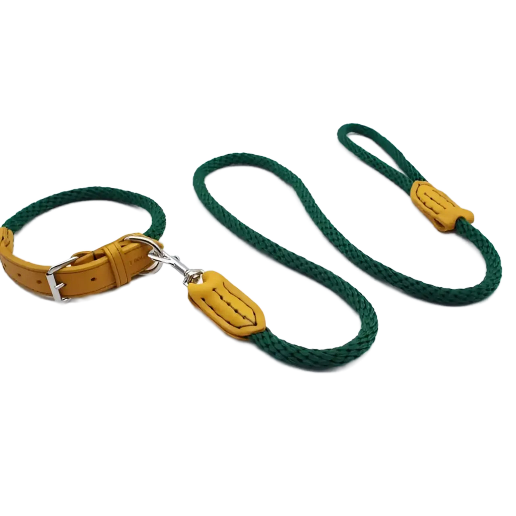 Sailing Line set in Corda Verde Oliva & Senape
