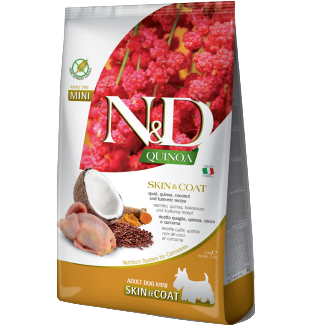Farmina Dog N&D Quinoa Skin & Coat Quaglia