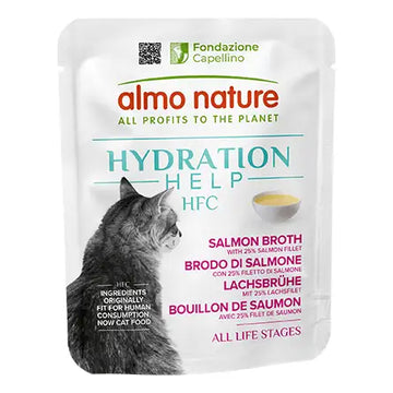 Almo Nature HFC Hydration Help Brodo di Salmone con Filetto di Salmone