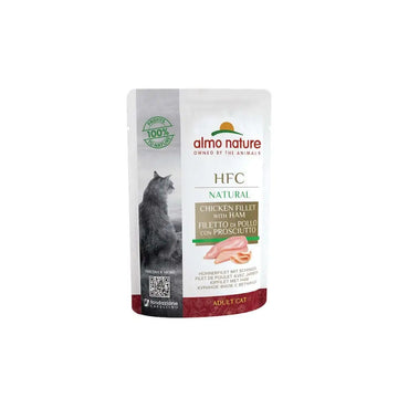Almo Nature HFC pouch Natural cat Filetto di Pollo e Prosciutto
