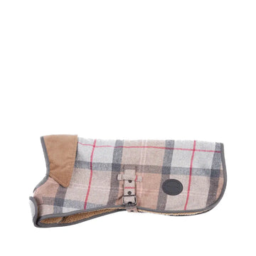 Barbour - Cappotto per cani Wool Touch Pink Tartan