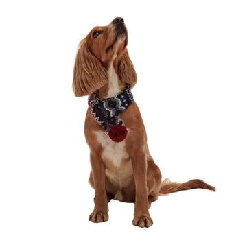 Barbour - Sciarpa per cani con fantasia Fair Isle