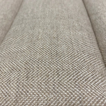 Tappetino Copri Divano Beige a spina di pesce