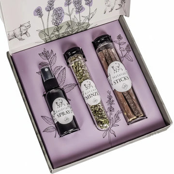 Ne&No®Set da 3 Erbe per Gatti - Confezione Regalo Elegante