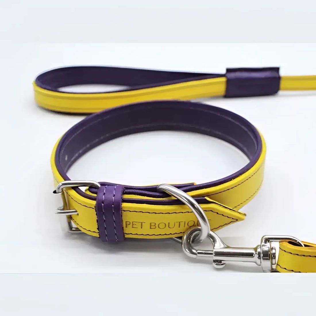 Jet Line set in Pelle Giallo & Melanzana