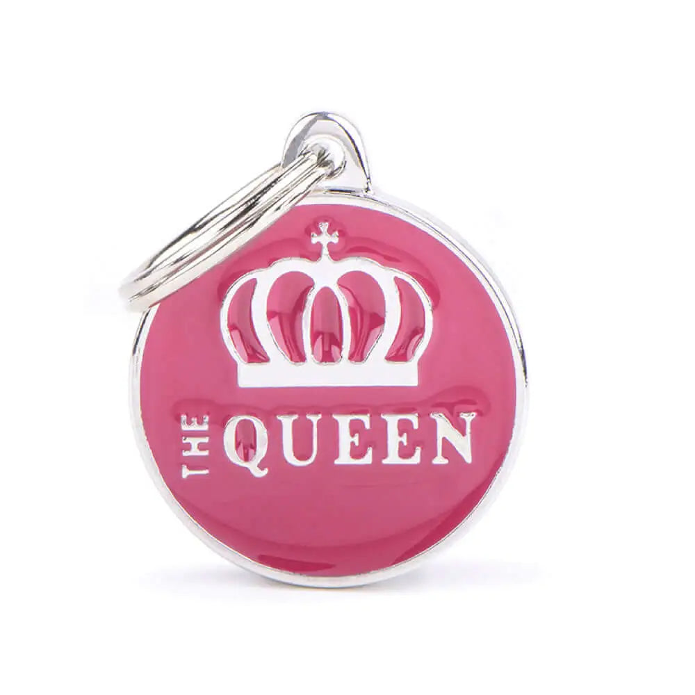 Medaglietta Charm Cerchio The Queen