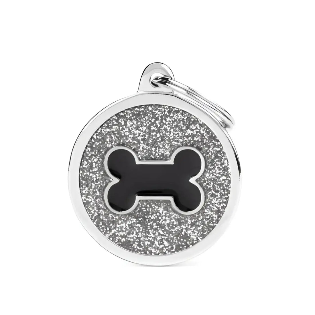 Medaglietta Shine Cerchio con osso