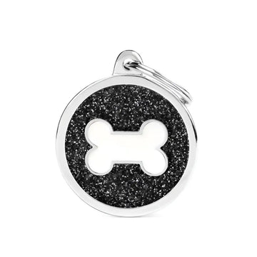 Medaglietta Shine Cerchio con osso