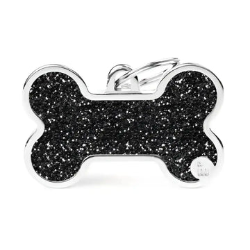 Medaglietta Shine Osso Glitter XL