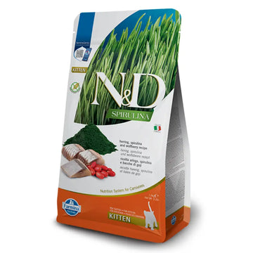 Farmina Cat N&D Spirulina Kitten Aringa e bacche di Goji