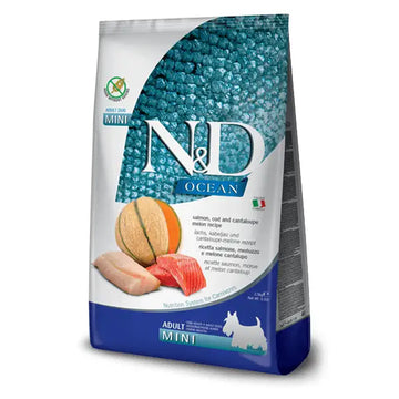 Farmina Dog N&D Ocean Salmone Merluzzo e Melone Mini