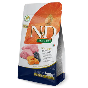 Farmina Cat N&D Pumpkin Agnello e mirtillo Neutered