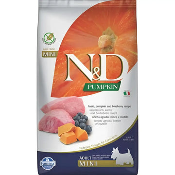 Farmina Dog N&D Pumpkin Agnello e Mirtillo Mini
