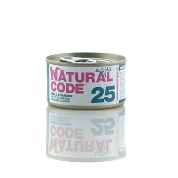 Natural Code 25 Pollo e Sardine Soft Jelly