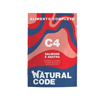 Natural Code C4 Salmone e Anatra