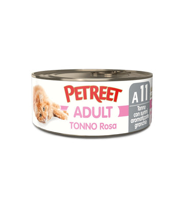 Petreet A11 Tonno Rosa Tonno con Surimi Aroma Granchio 70 gr
