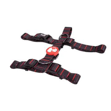 Pettorine H Charlie Brown Nero/Rosso