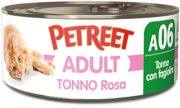 Petreet A06 Tonno rosa e fagiolini 70 gr