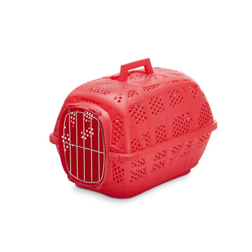 Trasportino Carry Sport Metal Rosso Fragola